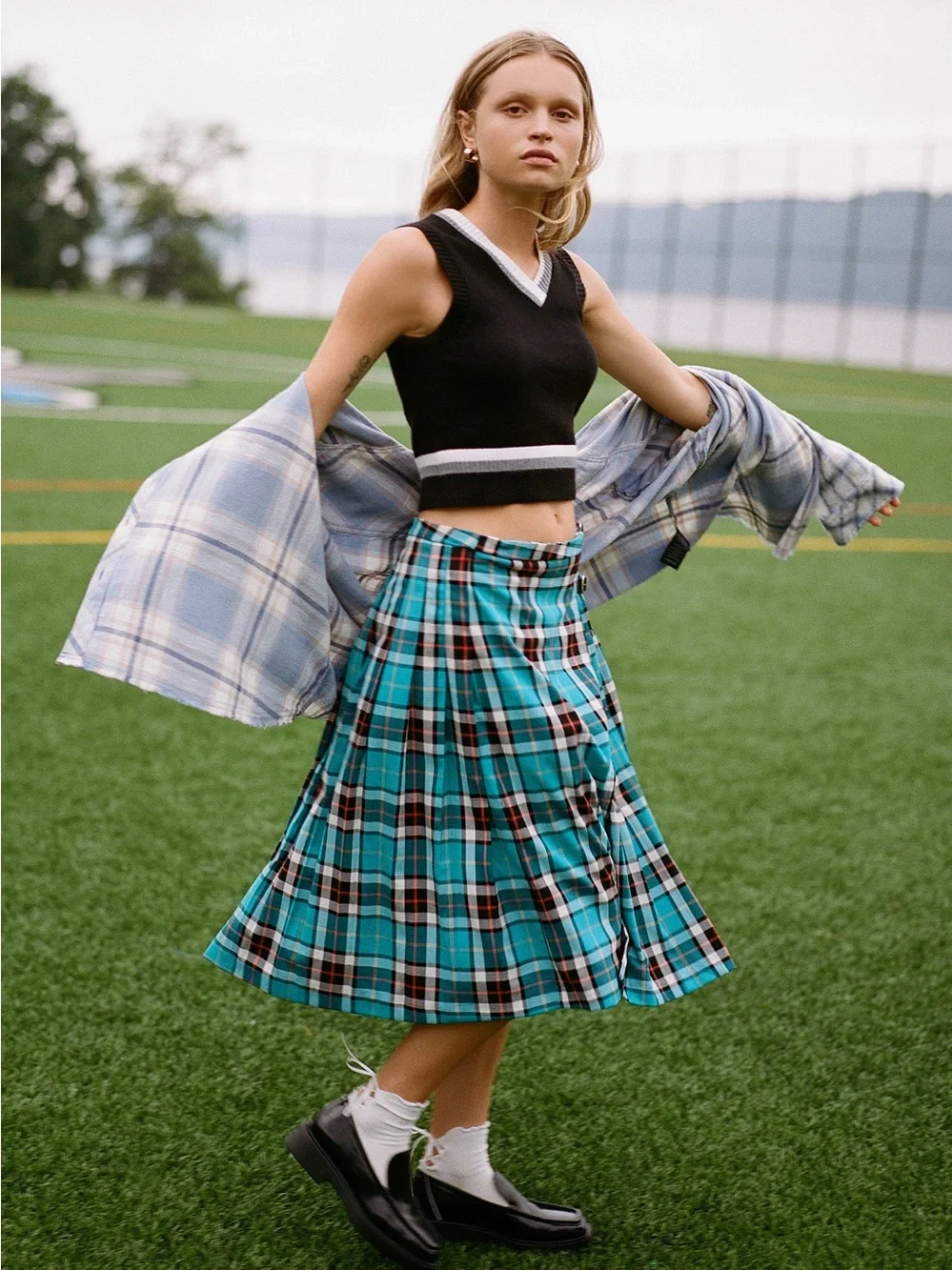 18. BDG Adley Pleated Midi Skirt See all BDG size S